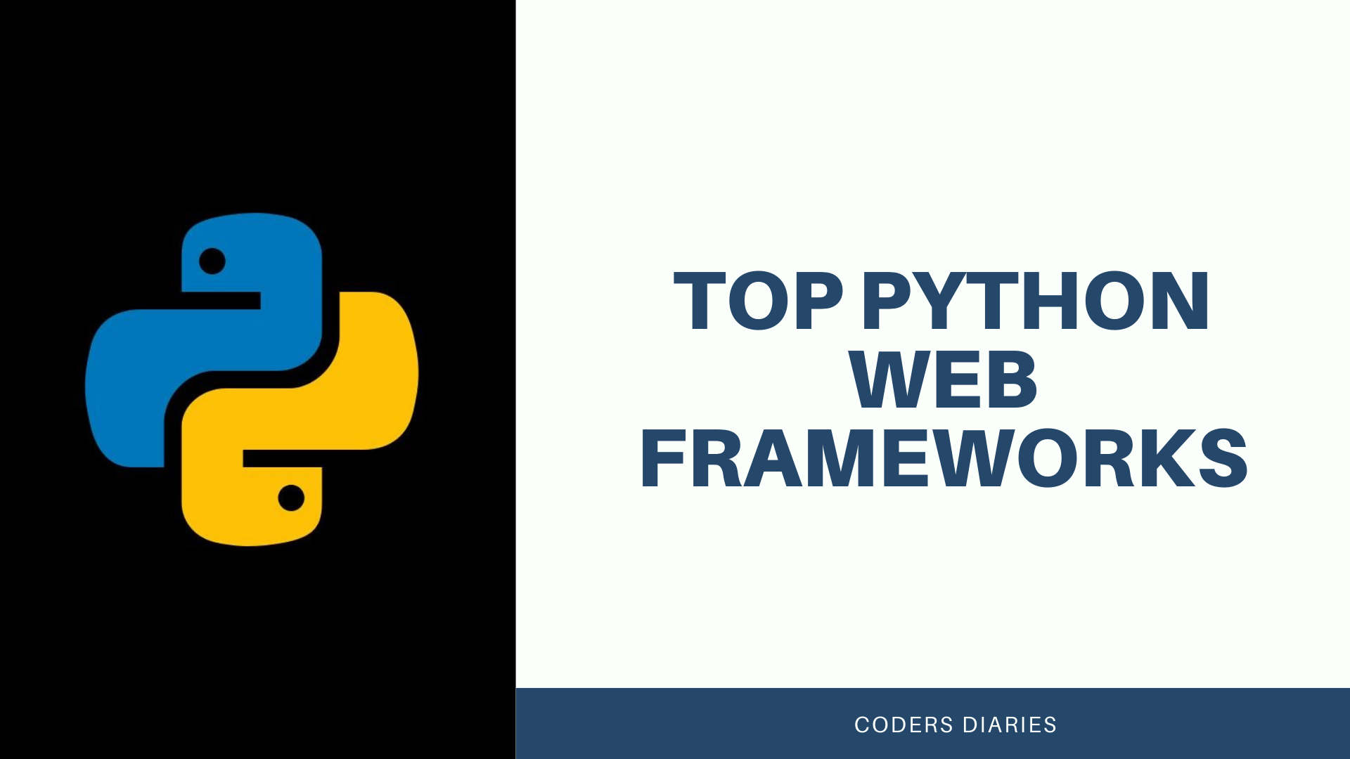 Top python web frameworks | Is python still a choice in 2021